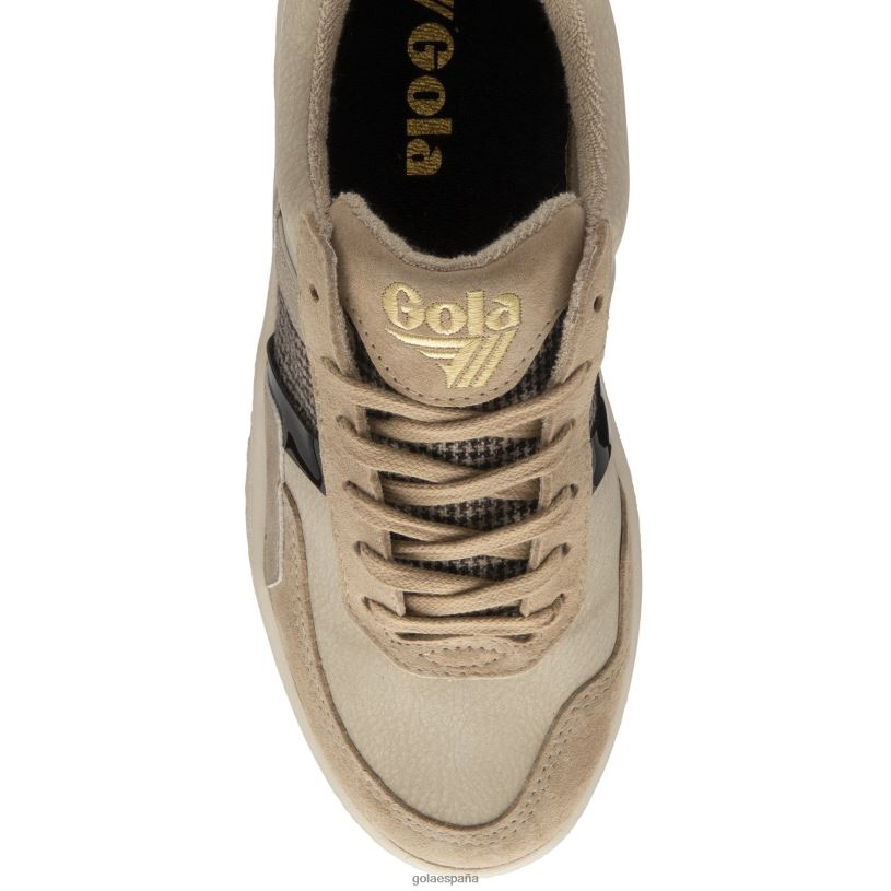 calzado V4PZL650 mujer Gola zapatillas clásicas grandslam mode avena/tweed/multi