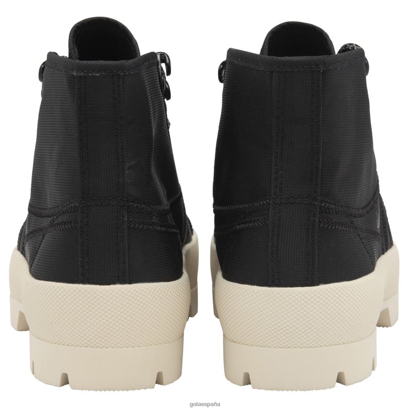 calzado V4PZL289 mujer Gola zapatillas clásicas de montaña con pico de montaña negro/blanco roto