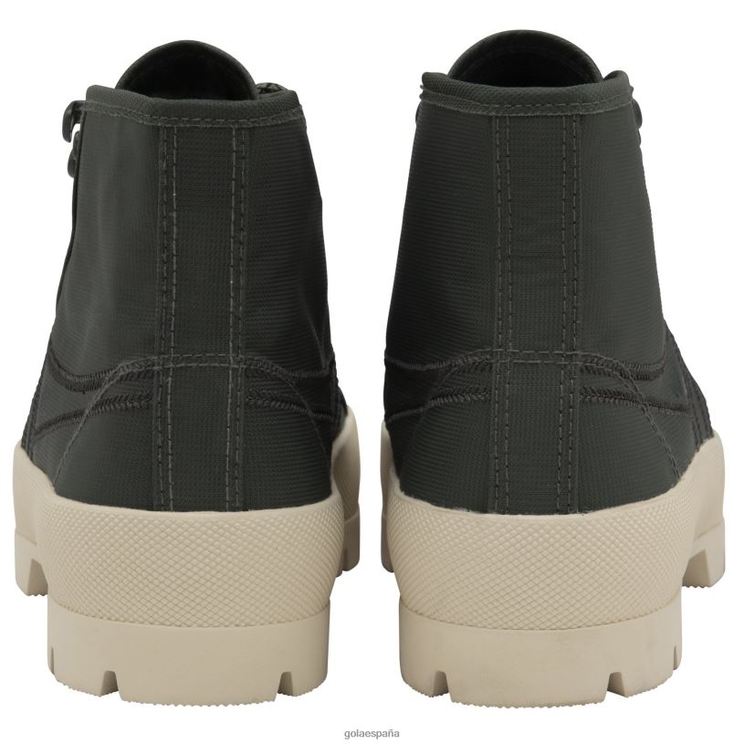 calzado V4PZL292 mujer Gola zapatillas clásicas de montaña con pico de montaña pizarra/blanco hueso