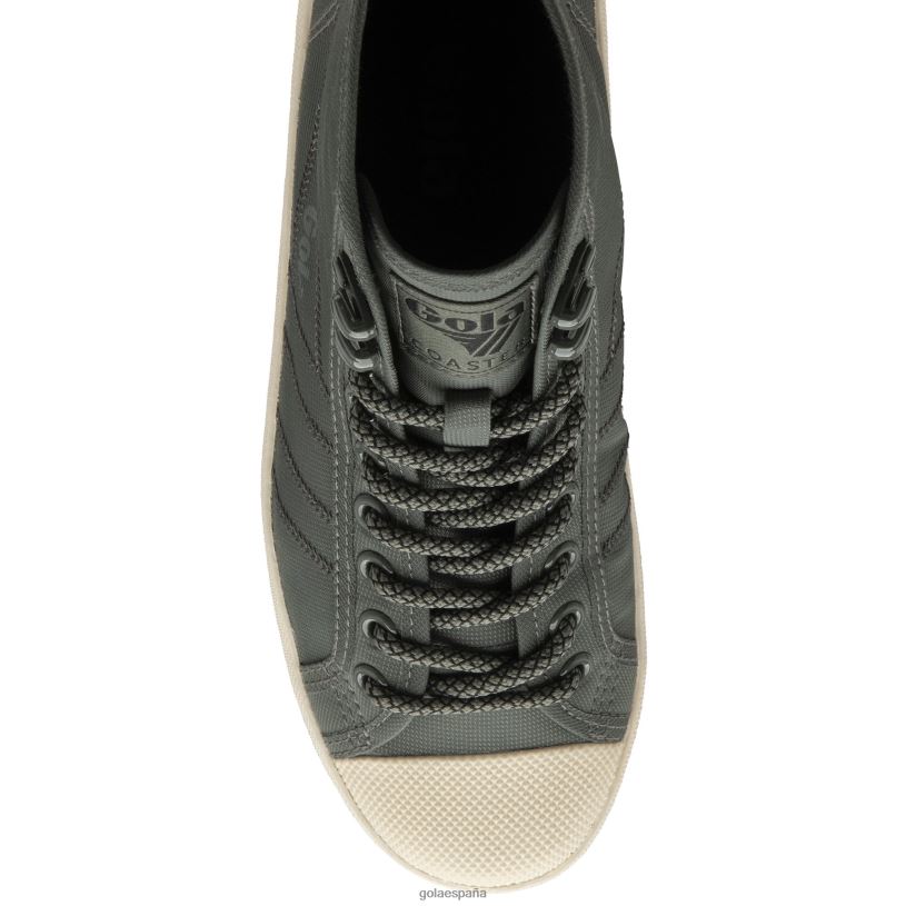 calzado V4PZL292 mujer Gola zapatillas clásicas de montaña con pico de montaña pizarra/blanco hueso