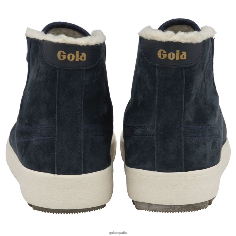 calzado V4PZL305 mujer Gola clásicas zapatillas altas nórdicas Armada