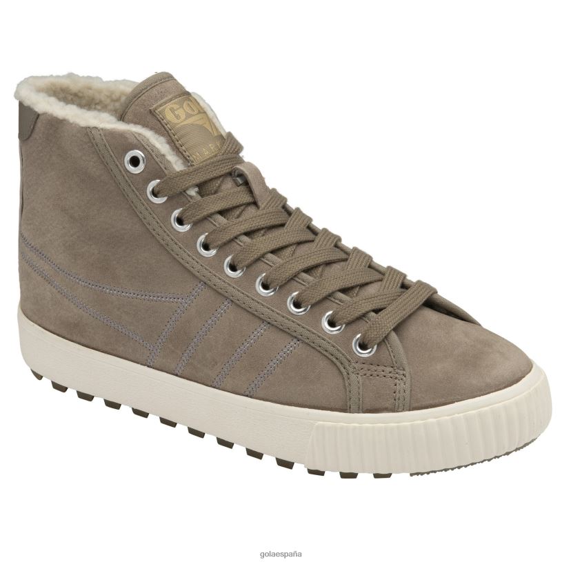 calzado V4PZL307 mujer Gola clásicas zapatillas altas nórdicas rinoceronte