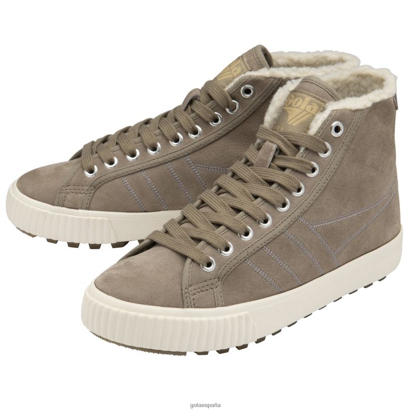 calzado V4PZL307 mujer Gola clásicas zapatillas altas nórdicas rinoceronte