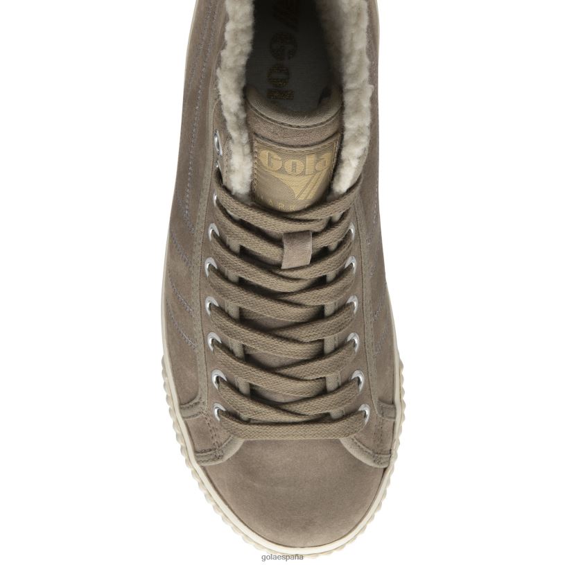 calzado V4PZL307 mujer Gola clásicas zapatillas altas nórdicas rinoceronte