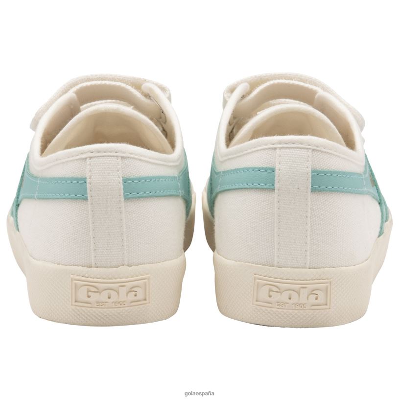 calzado V4PZL432 mujer Gola correa de posavasos vegan classics blanco roto/aruba