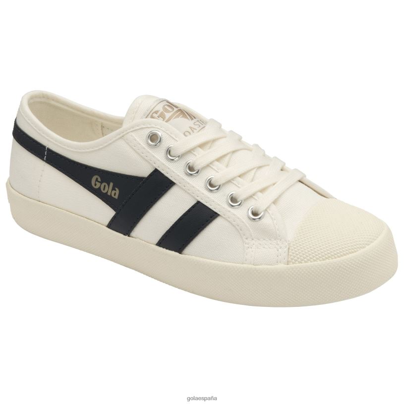 calzado V4PZL452 mujer Gola posavasos de clásicos veganos blanco hueso/azul marino