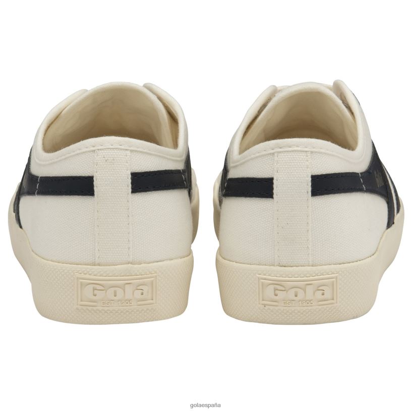 calzado V4PZL452 mujer Gola posavasos de clásicos veganos blanco hueso/azul marino