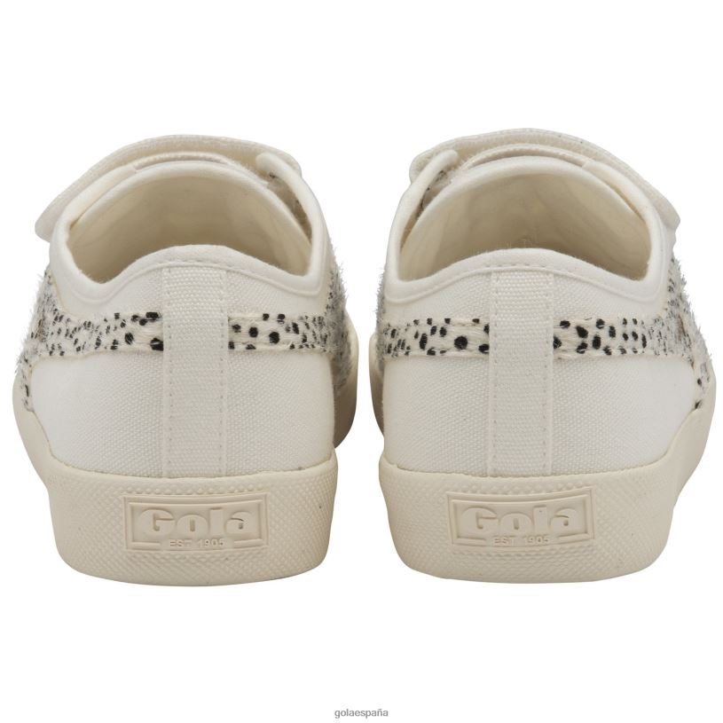 calzado V4PZL471 mujer Gola correa de safari de posavasos vegan classics blanquecino/guepardo