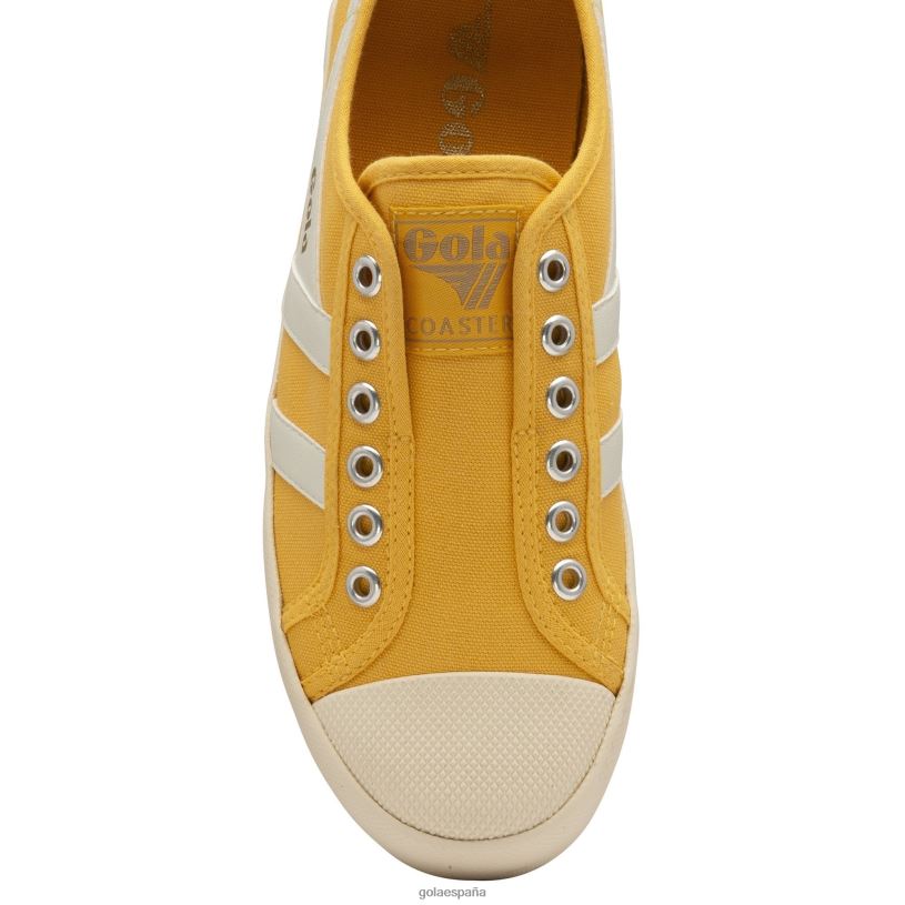 calzado V4PZL480 mujer Gola posavasos clásicos veganos sol/blanco roto