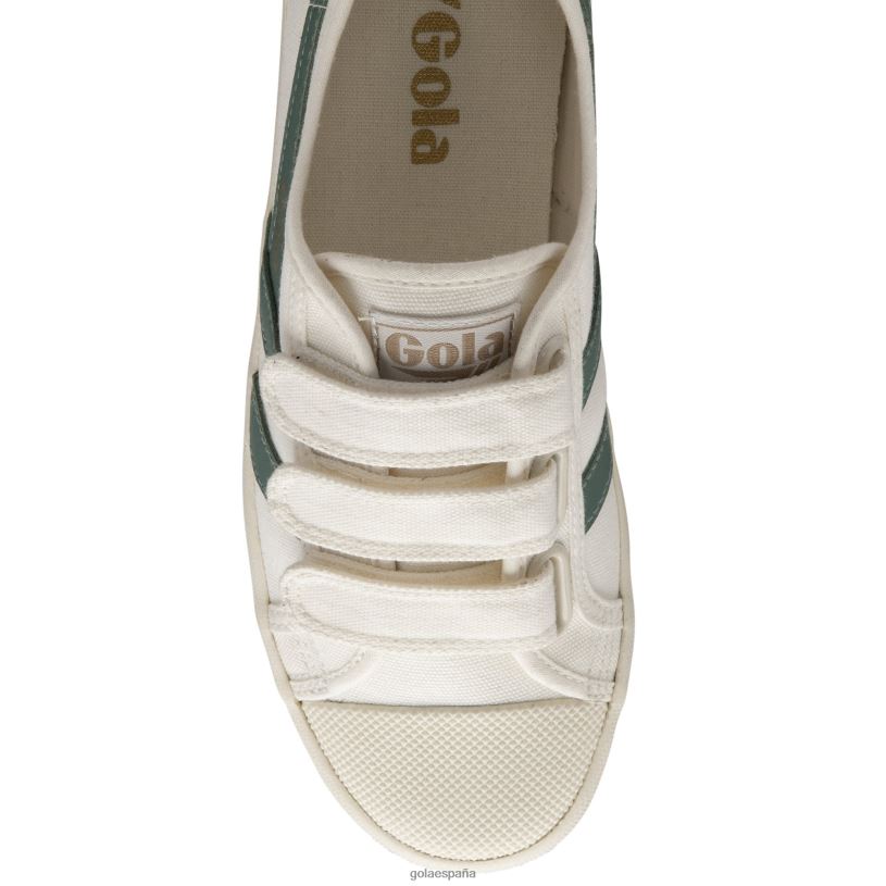 calzado V4PZL484 mujer Gola correa de posavasos vegan classics blanquecino/niebla verde