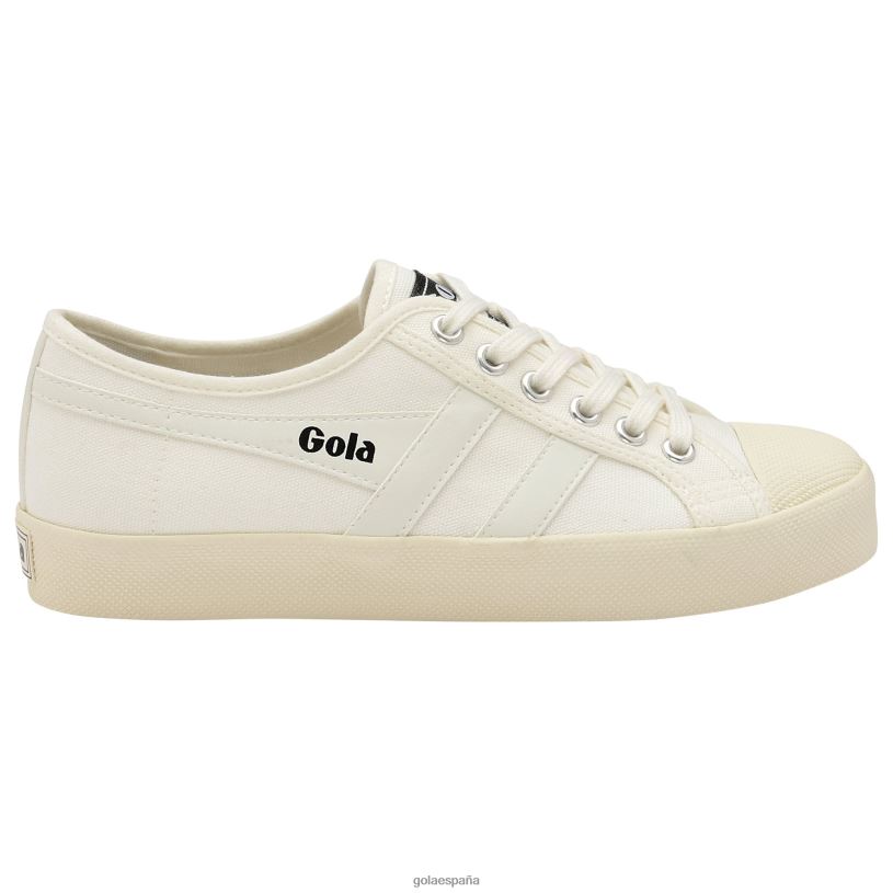 calzado V4PZL499 mujer Gola posavasos de clásicos veganos blanquecino