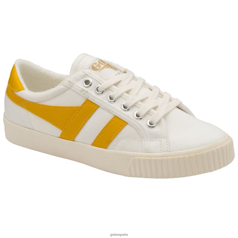 calzado V4PZL514 mujer Gola tenis clásicos veganos marca cox zapatillas 9 blanco hueso/sol