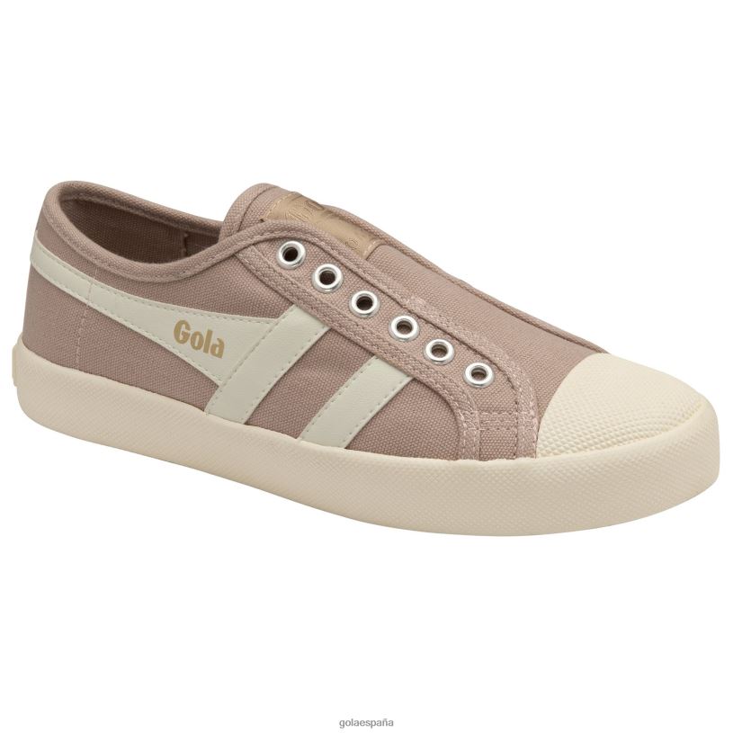 calzado V4PZL516 mujer Gola posavasos clásicos veganos flor/blanco roto