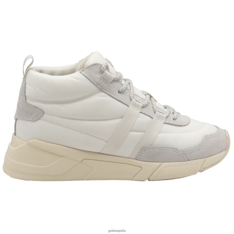 calzado V4PZL295 mujer Gola zapatillas clásicas lunares blanco