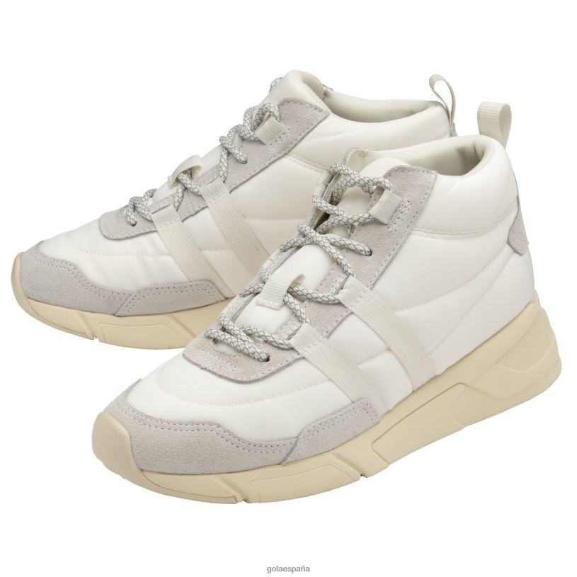 calzado V4PZL295 mujer Gola zapatillas clásicas lunares blanco