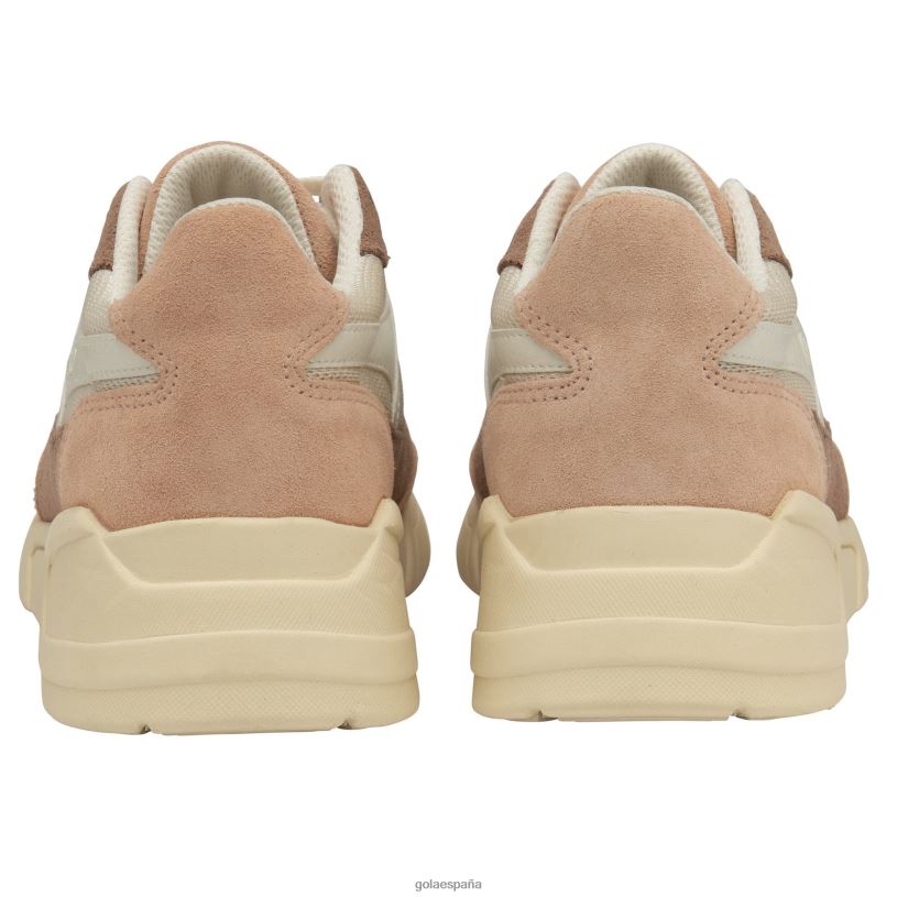 calzado V4PZL350 mujer Gola zapatillas clásicas tempest blanco hueso/rosa perla/concha marina