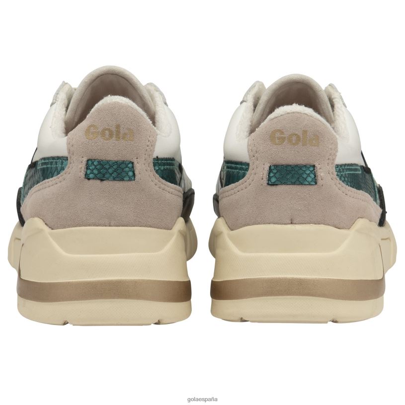 calzado V4PZL352 mujer Gola zapatillas clásicas eclipse mode blanco/flor/multi