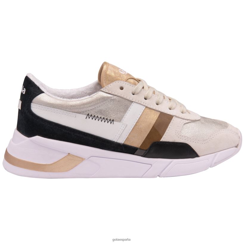 calzado V4PZL382 mujer Gola zapatillas clásicas eclipse mode plata/oro/multi