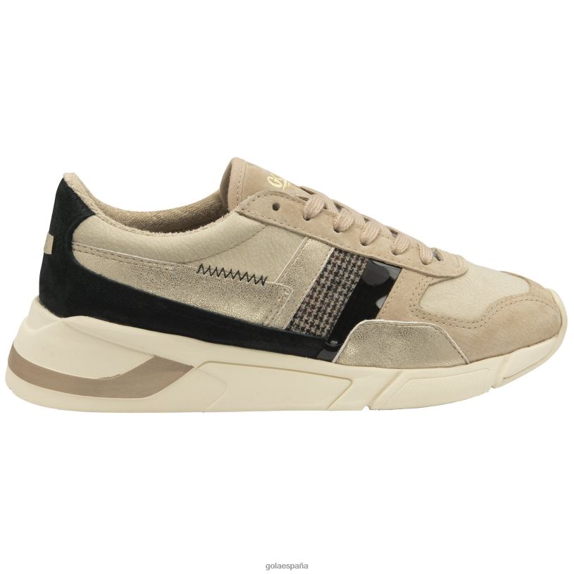 calzado V4PZL406 mujer Gola zapatillas clásicas eclipse mode avena/tweed/multi