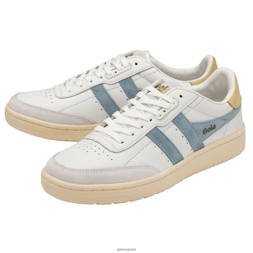 calzado V4PZL585 mujer Gola zapatillas clásicas de halcón blanco/iceberg/limón