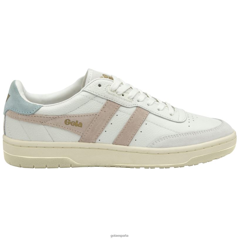 calzado V4PZL587 mujer Gola zapatillas clásicas de halcón blanco/flor/polvo azul