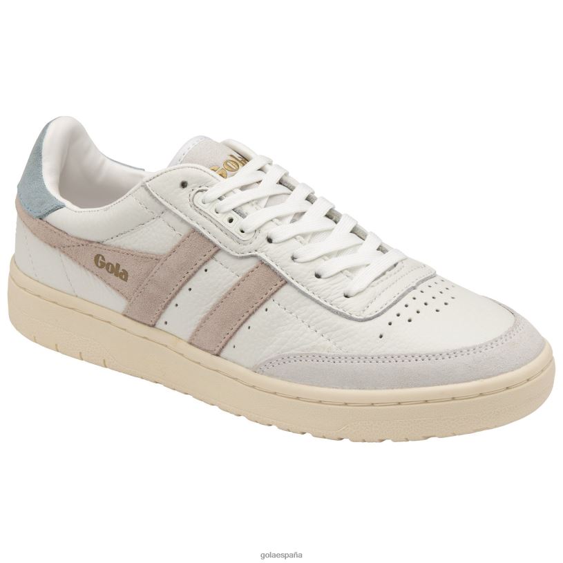 calzado V4PZL587 mujer Gola zapatillas clásicas de halcón blanco/flor/polvo azul